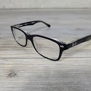 Ray-Ban‎ RB1531 3529 Kids Eyeglasses Frames Black Clear Full Rim 48-16-130
